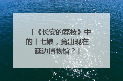 《长安的荔枝》中的十七娘，竟出现在延边博物馆？