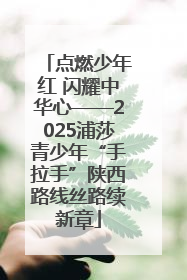 点燃少年红 闪耀中华心——2025浦莎青少年“手拉手”陕西路线丝路续新章