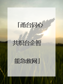 甬台同心共织台企智能急救网
