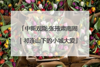 中新观陇·张掖肃南周｜祁连山下的小城大爱