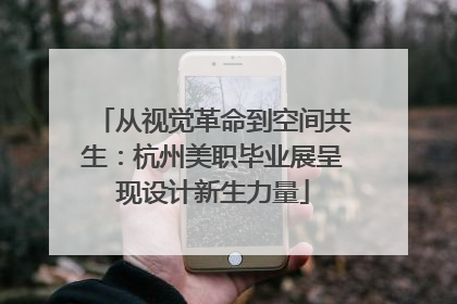从视觉革命到空间共生：杭州美职毕业展呈现设计新生力量