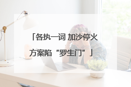 各执一词 加沙停火方案陷“罗生门”