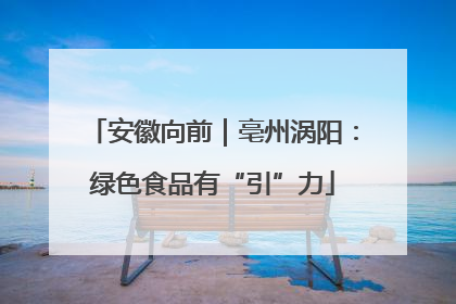 安徽向前｜亳州涡阳：绿色食品有“引”力