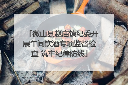 微山县赵庙镇纪委开展午间饮酒专项监督检查 筑牢纪律防线
