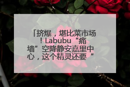 挤爆，堪比菜市场！Labubu“痛墙”空降静安嘉里中心，这个精灵还要“突袭”便利店？