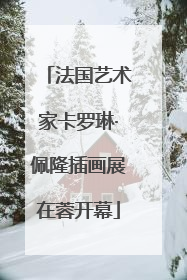 法国艺术家卡罗琳·佩隆插画展在蓉开幕