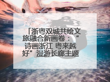 浙粤双城共绘文旅融合新画卷：“诗画浙江 粤来越好”漫游长廊主题推广活动在广州花城汇启幕