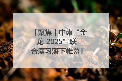 聚焦｜中柬“金龙-2025”联合演习落下帷幕