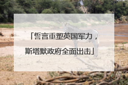 誓言重塑英国军力，斯塔默政府全面出击