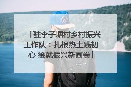 驻李子塘村乡村振兴工作队：扎根热土践初心 绘就振兴新画卷